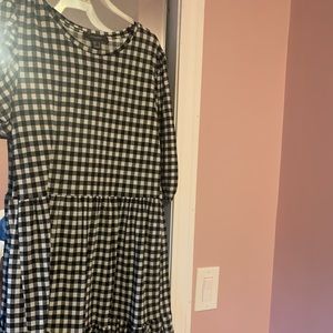 Black and white dress from Primark